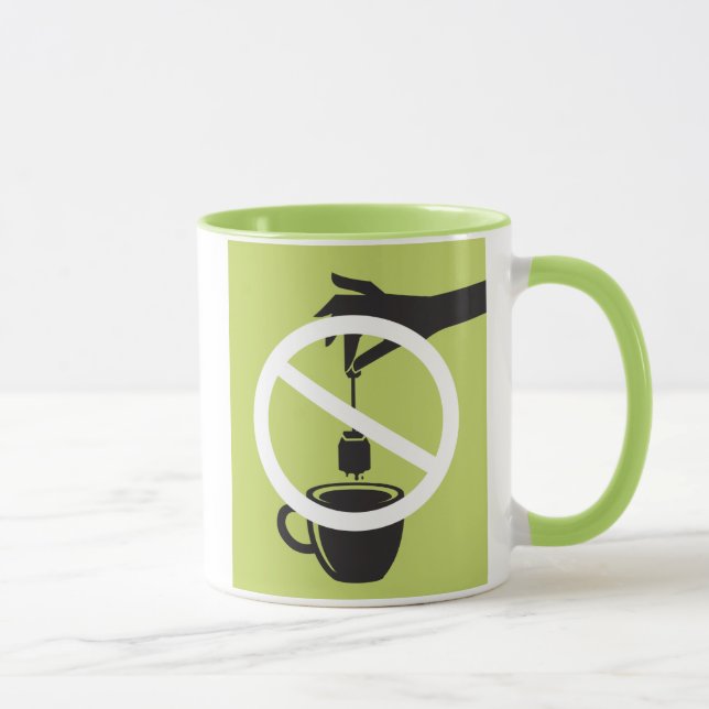 Tea Bag Mug (Right)