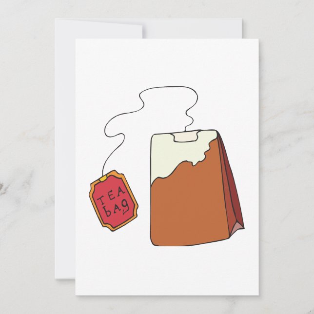 Tea Bagged Invitation (Front)