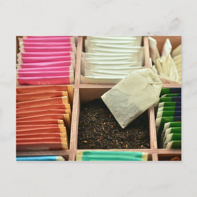 Tea bags card (Front)