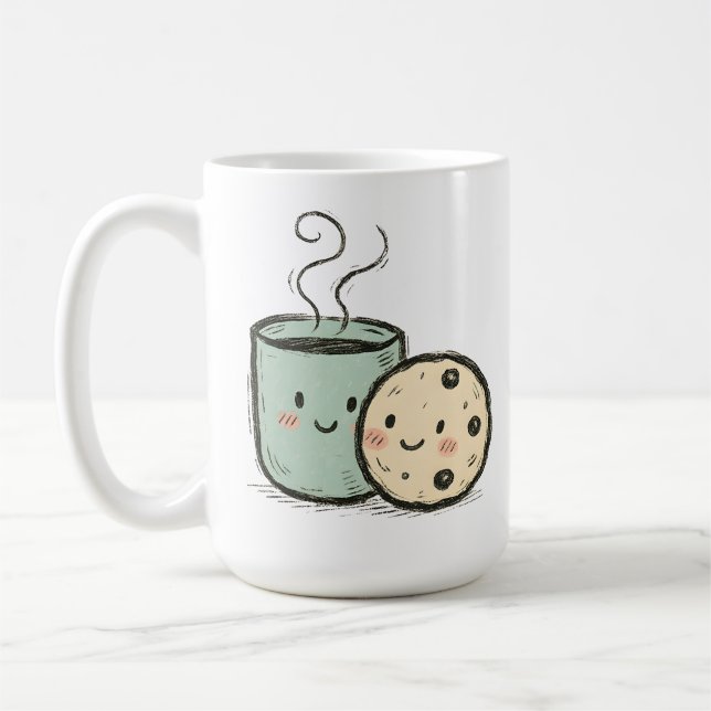 Tea & Biscuit Coffee Mug (Left)