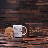 Tea Box Set with Bamboo Lid and Coffee Mug (Front)