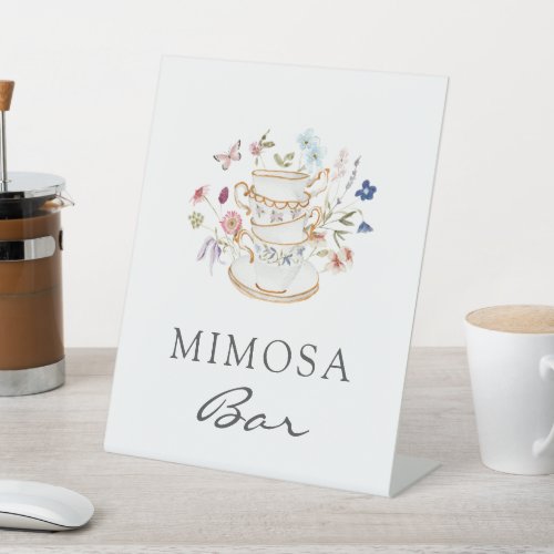 Tea Bridal Mimosa Bar Sign