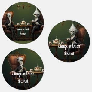tea buddies party talk labels