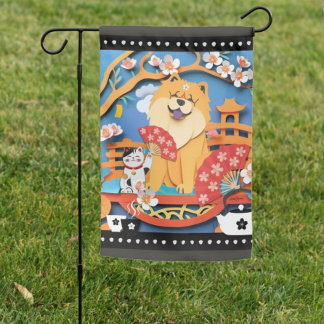 TEA CEREMONY chow  Garden Flag