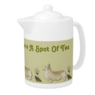 Tea & Corgis Teapot
