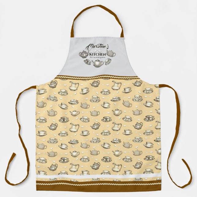 tea cup apron (Front)