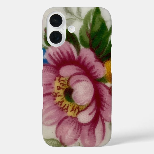 Tea Cup Floral Bouquet Phone Case  (Back)