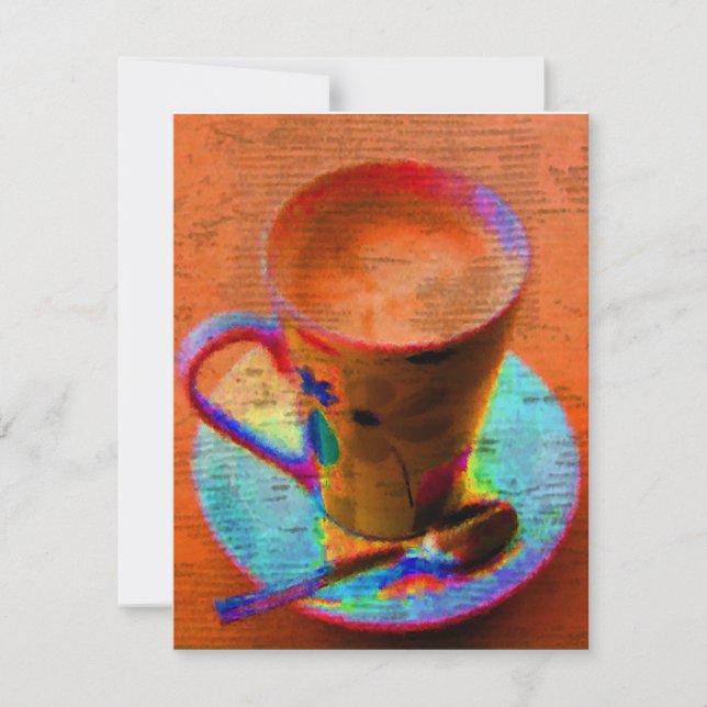 Tea Cup Invitation (Front)