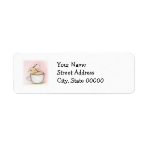 Tea Cup Label