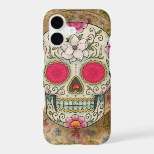 Tea Cup Sugar Skull iPhone 17 Case