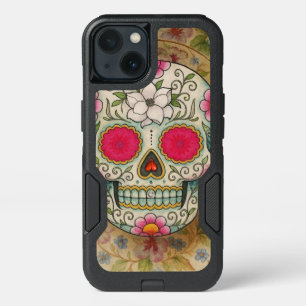 Tea Cup Sugar Skull iPhone 13 Case