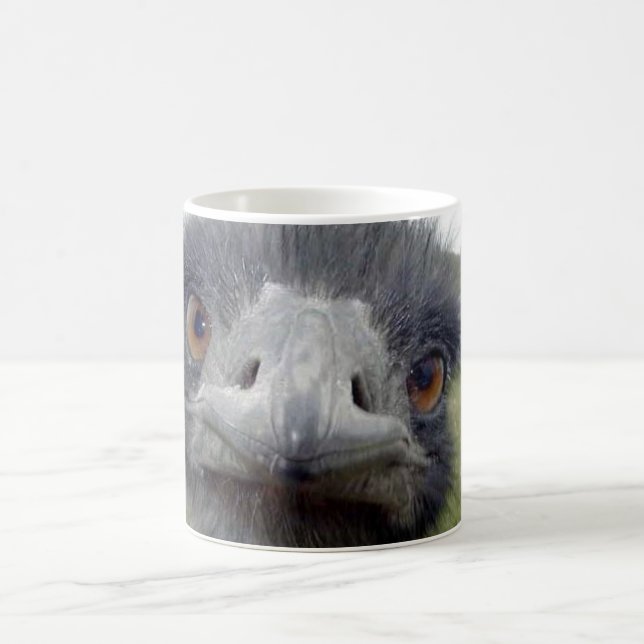 tea cup with ostrich (Center)