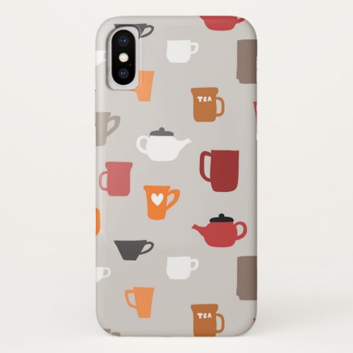 Tea cups and coffee mugs phone case