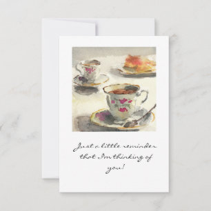 tea cups card