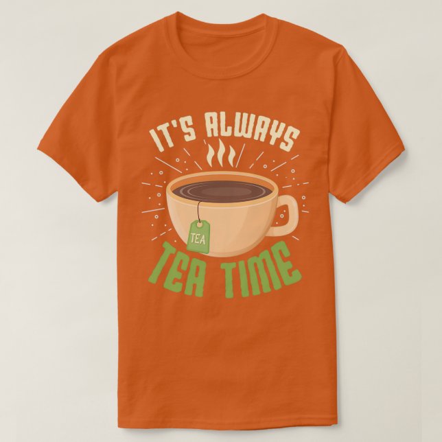 Tea Design for Tea Lovers 2 T-Shirt (Design Front)