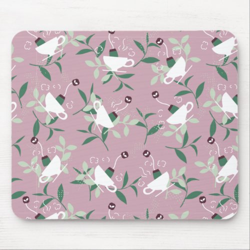 Tea does our fancy aid pattern mouse pad