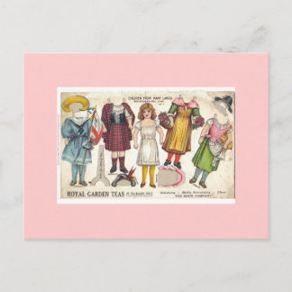 Tea Dolls Postcards