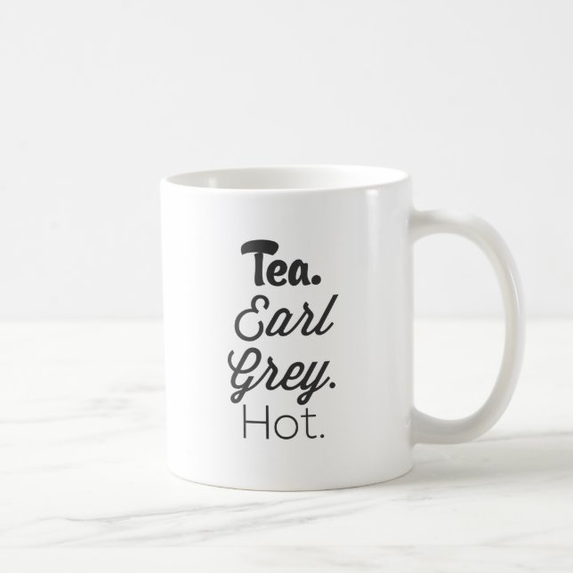 Tea - Earl Gray Hot Coffee Mug (Right)