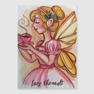 Tea Fairy Magnetic Invitation