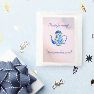 Tea Favor for Tea for Twin Baby Shower Bag Drink Mix