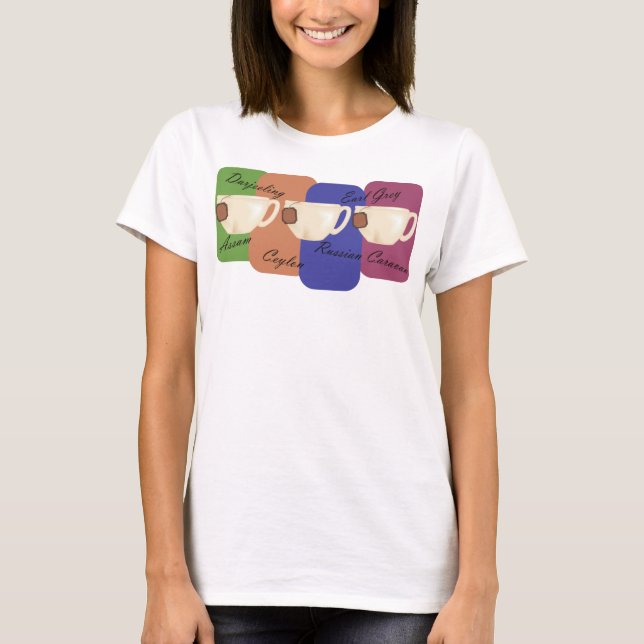 Tea Flavors T-Shirt (Front)