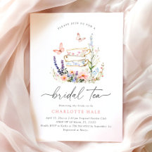 Tea Floral Bridal Shower 