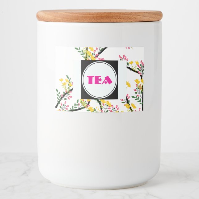 Tea Food Label (Front)