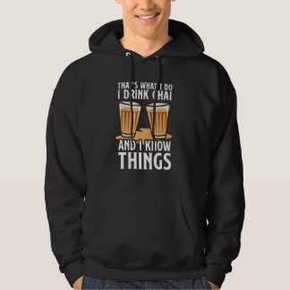 Tea For Indian Desi Men Women Chai Drinker Hoodie