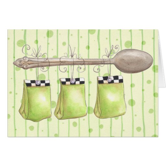 Tea for Three Cards (Front Horizontal)