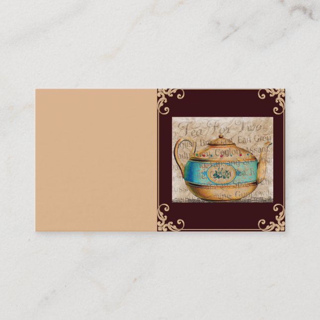 Tea For Two Business Card (Front)