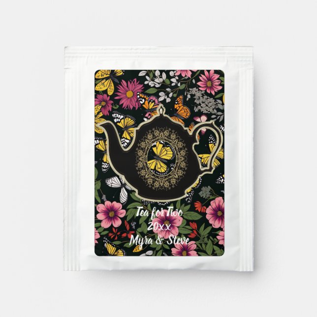 Tea for Two custom Tea Bags/ Drink Mix (Front)