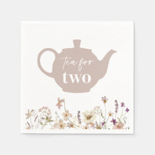 Tea For Two Floral Napkins