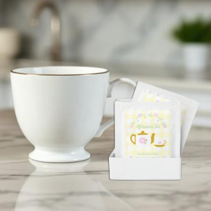 Tea for Two Girl 2nd Birthday Bag Drink Mix