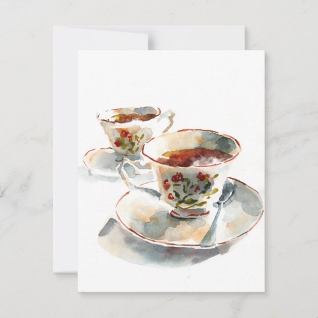 Tea for Two Note Card (Front)