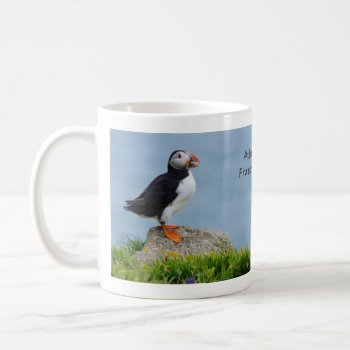 Tea For Two Puffin Mug by Welshpixels at Zazzle
