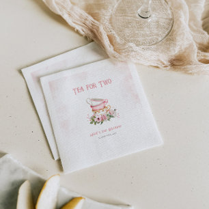 Tea For Two Teacups Theme  Napkins
