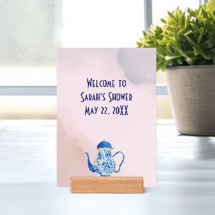 Tea for Two Twin Baby Shower Holder