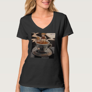 Tea for Two v-necked tshirt