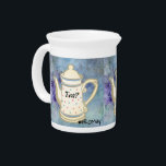 Tea? #FROMily From Fandom Liu Diner Design Beverage Pitcher<br><div class="desc">Proceeds support Korman Productions. Please follow our channel on YouTube!
Mental Heath Advocate,  TV Podcaster,  Teller of Dad Jokes</div>