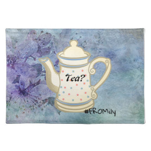 Tea? #FROMily From Fandom Liu Diner Design Cloth Placemat