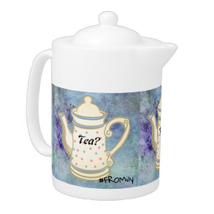 Tea? #FROMily From Fandom Liu Diner Design Teapot