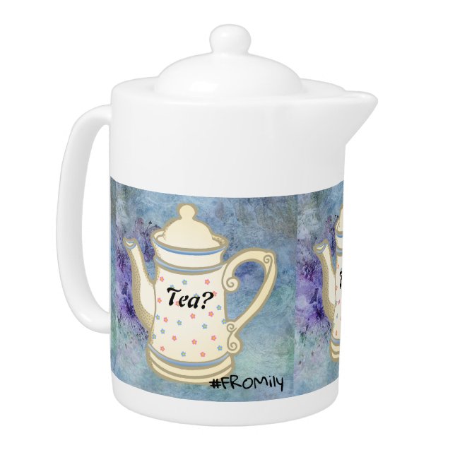 Tea? #FROMily From Fandom Liu Diner Design Teapot (Left)