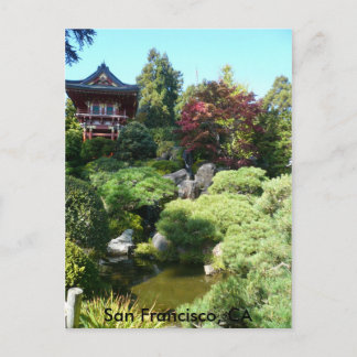 Tea Garden Postcard