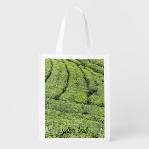 Tea gardens of Munnar on Grocery Bag
