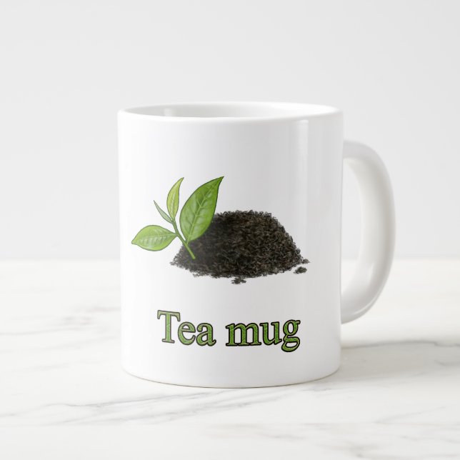 TEA GIANT COFFEE MUG (Front Right)