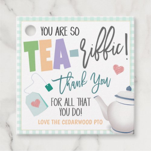 Tea Gift Tags