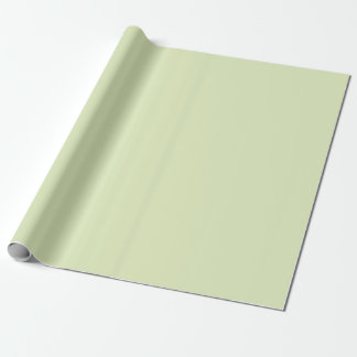 Tea Green Solid Blank Color Wrapping Paper