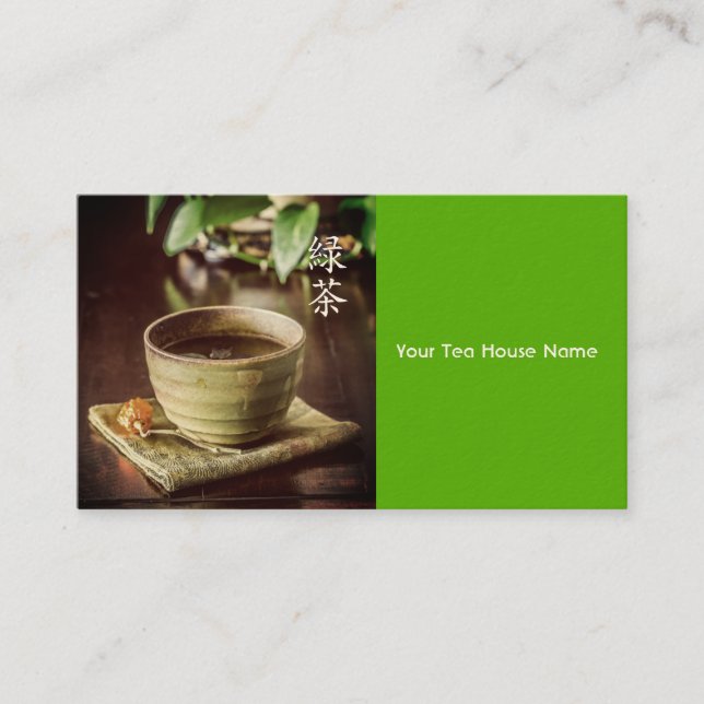 Tea House Business Card (Front)