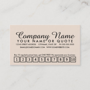 tea house loyalty program