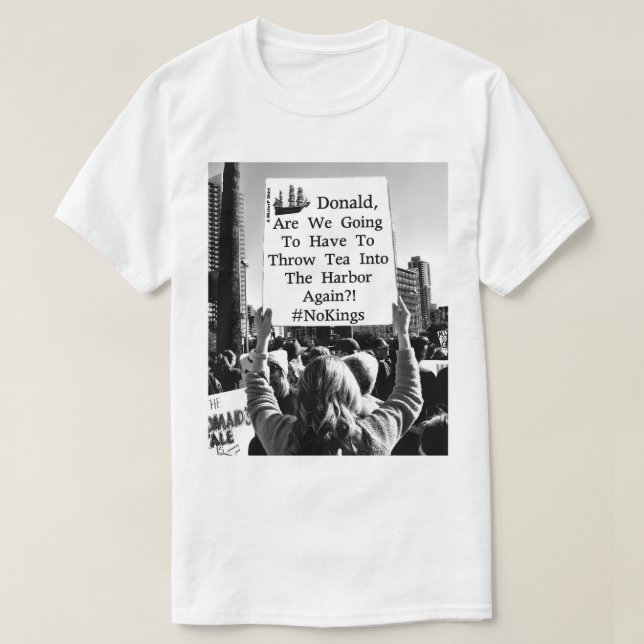 Tea In The Harbor (2-sided) - A MisterP Shirt (Design Front)